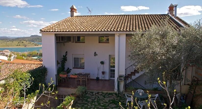 Hostal Rural El Balcon De Alange Bagian luar foto